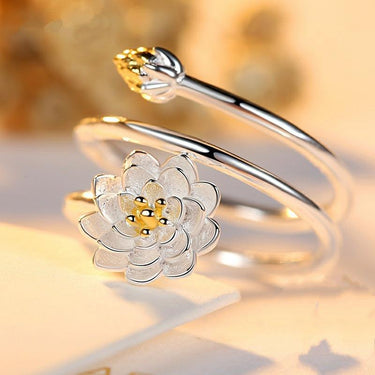 Elegant Lotus Ring-Your Soul Place
